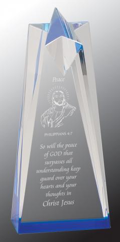 Sculpted Star Acrylic