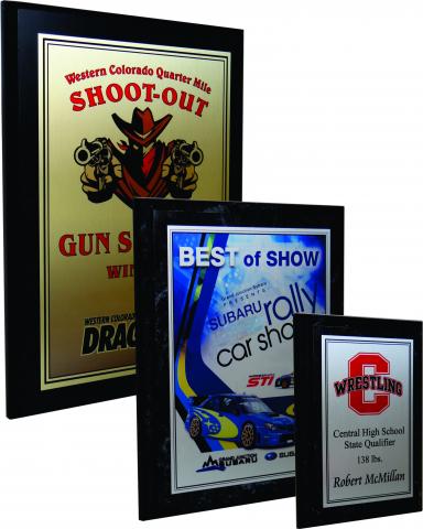 Full Color Printed Plaque