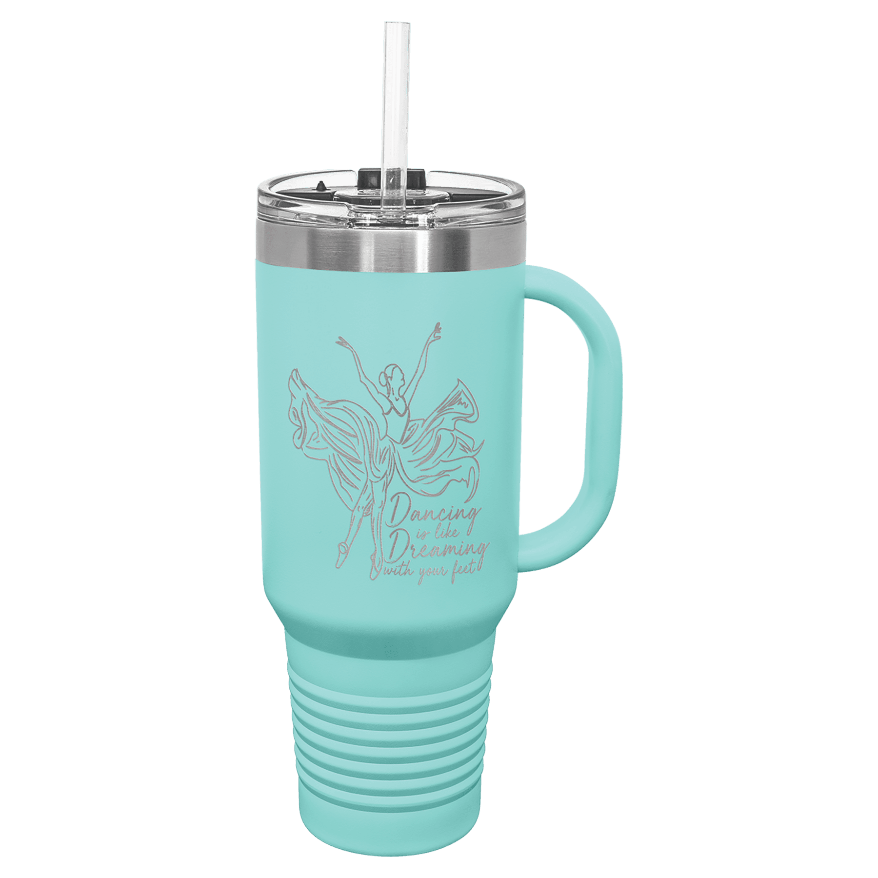 Teal 40 oz. Travel Mug