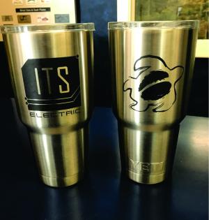 Stainless Yeti Cup Engraving
