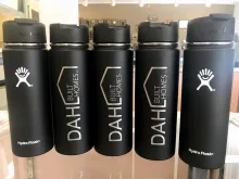 Custom engraved drinkware